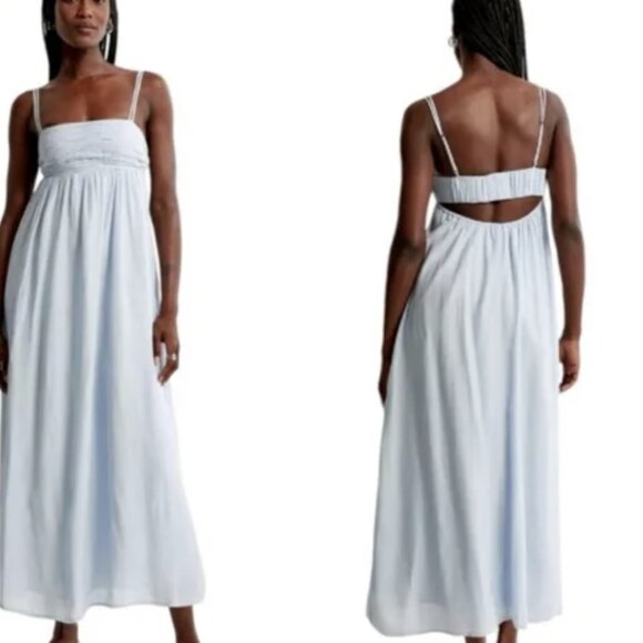 Abercrombie & Fitch Light Blue Maxi Dress - Picture 1 of 9